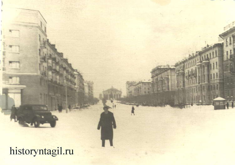 Пр. Строителей. Зима 1965-1966 гг.