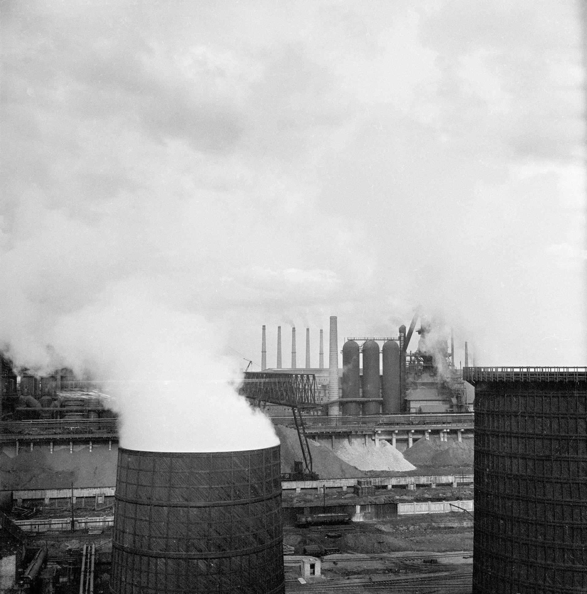 Фотографии Семена Фридлянда. Заводы Нижнего Тагила. 1954 год 