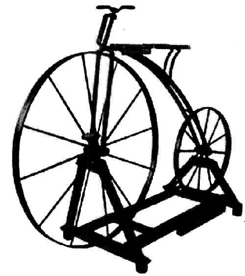 Велосипед XIX века