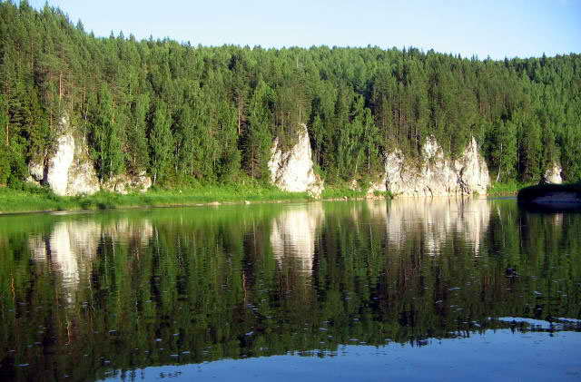 Река Чусовая. Июль 2008.